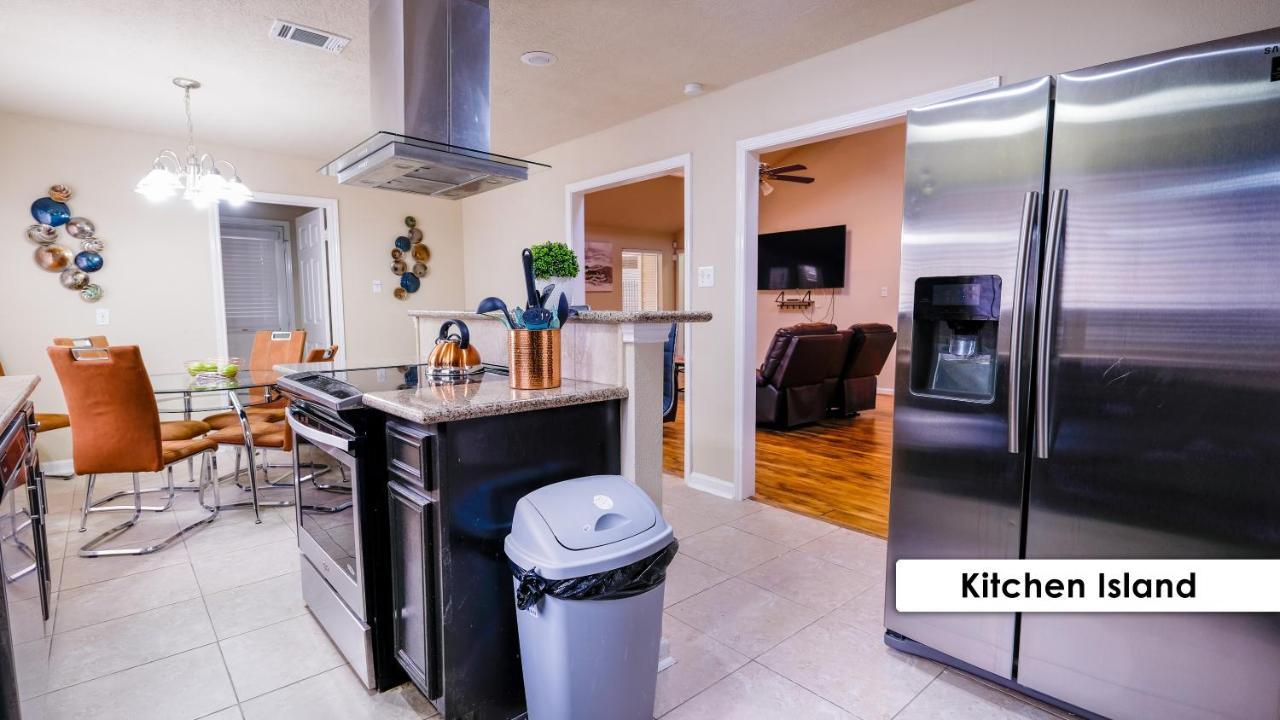 ヒューストン Pool House, 20 Minutes From Dt 4Bdr For 10 Guests - Winklemanヴィラ エクステリア 写真